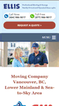 Mobile Screenshot of ellismoving.com